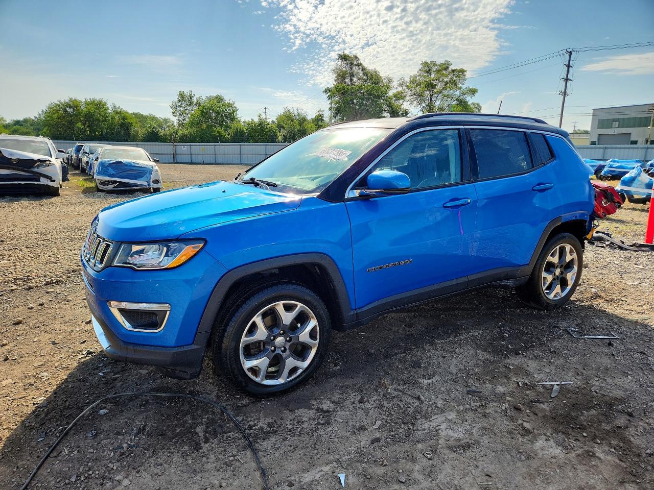 2019 JEEP COMPASS LIMITED | 3C4NJDCB2KT742218 | UPCARS