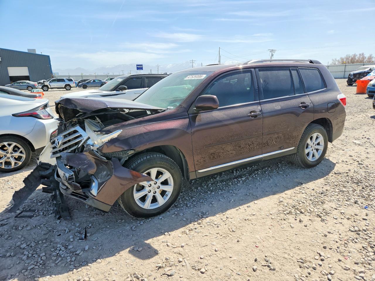 2013 TOYOTA HIGHLANDER | 5TDZK3EH1DS117803 | UPCARS
