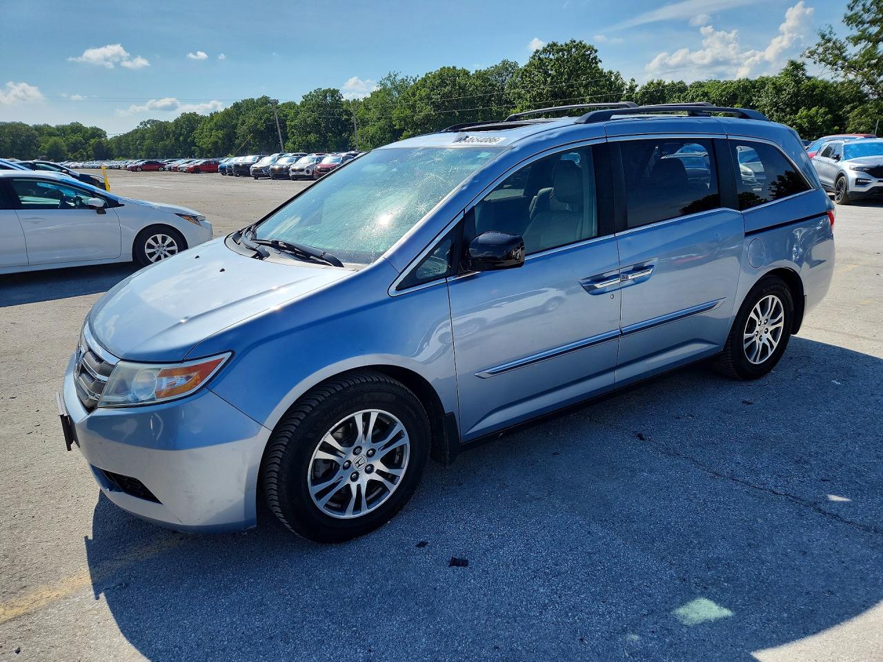 2013 HONDA ODYSSEY EXL | 5FNRL5H61DB080081 | UPCARS