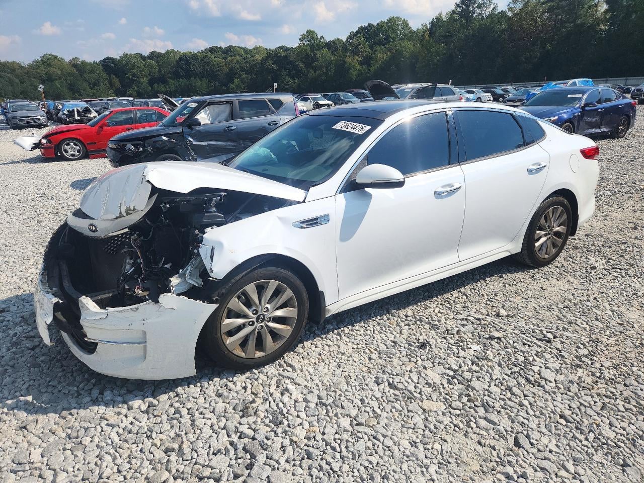 2018 KIA OPTIMA EX | 5XXGU4L32JG191176 | UPCARS