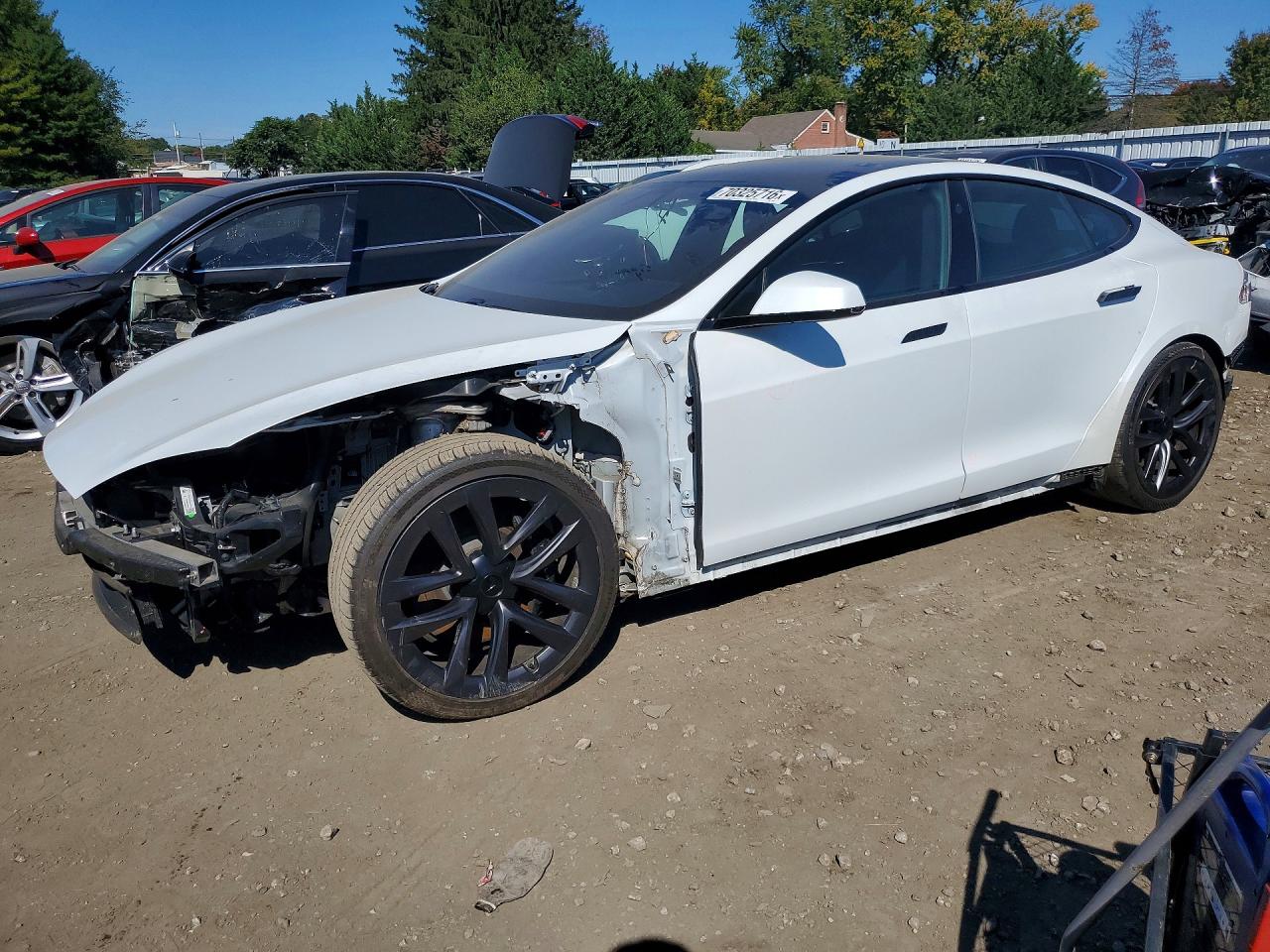 2021 TESLA MODEL S | 5YJSA1E55MF435460 | UPCARS