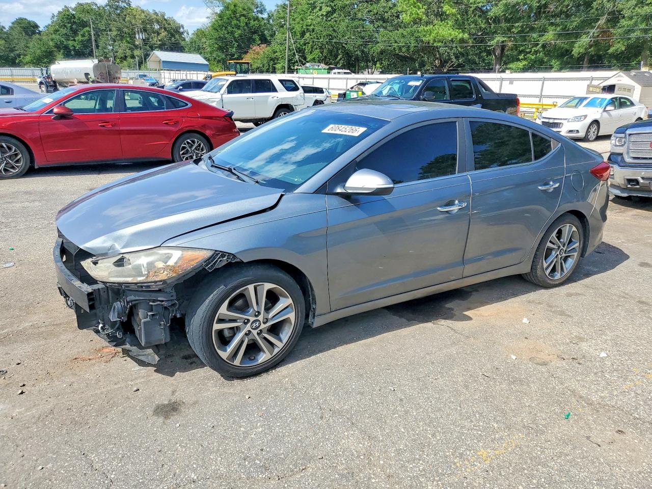 2017 HYUNDAI ELANTRA LIMITED | KMHD84LF8HU148740 | UPCARS
