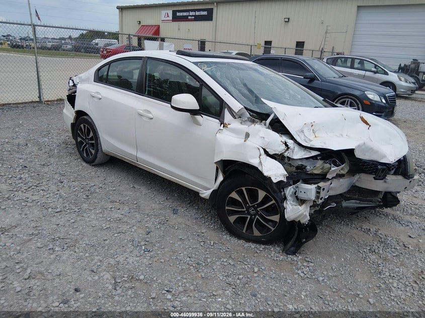 2013 HONDA CIVIC EX | 19XFB2F82DE049596 | UPCARS