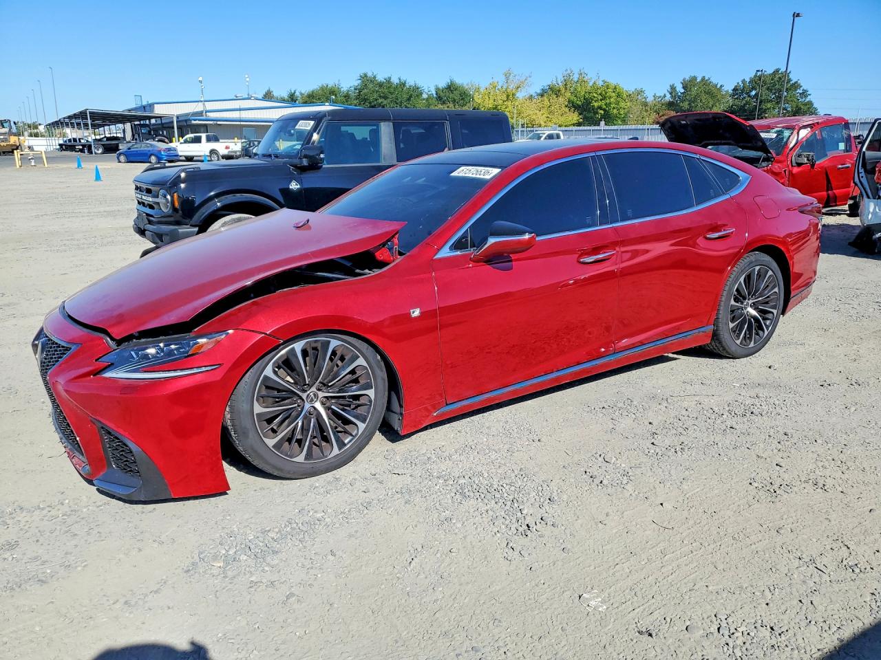 2018 LEXUS LS500 F SPORT | JTHB51FF4J5001957 | UPCARS