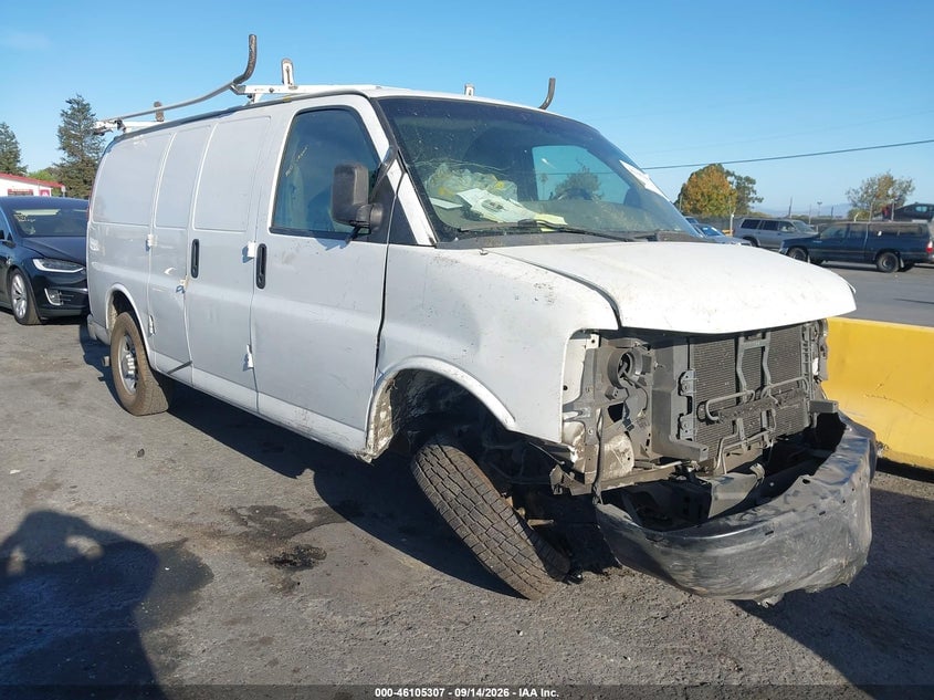 2012 CHEVROLET EXPRESS 2500 WORK VAN | 1GCWGFCA7C1197292 | UPCARS