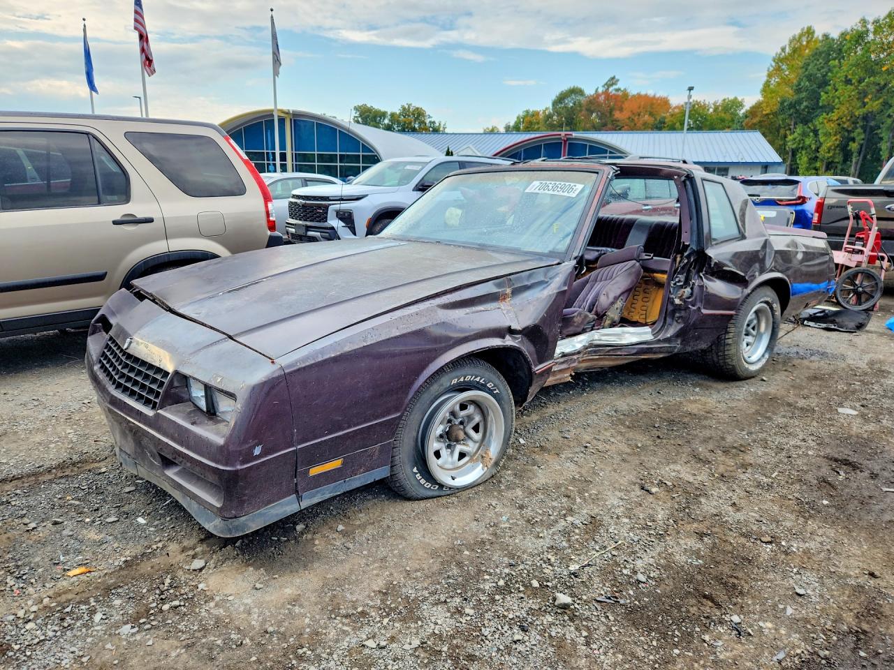 1985 CHEVROLET MONTECARLO | 1G1GZ37G2FR213067 | UPCARS