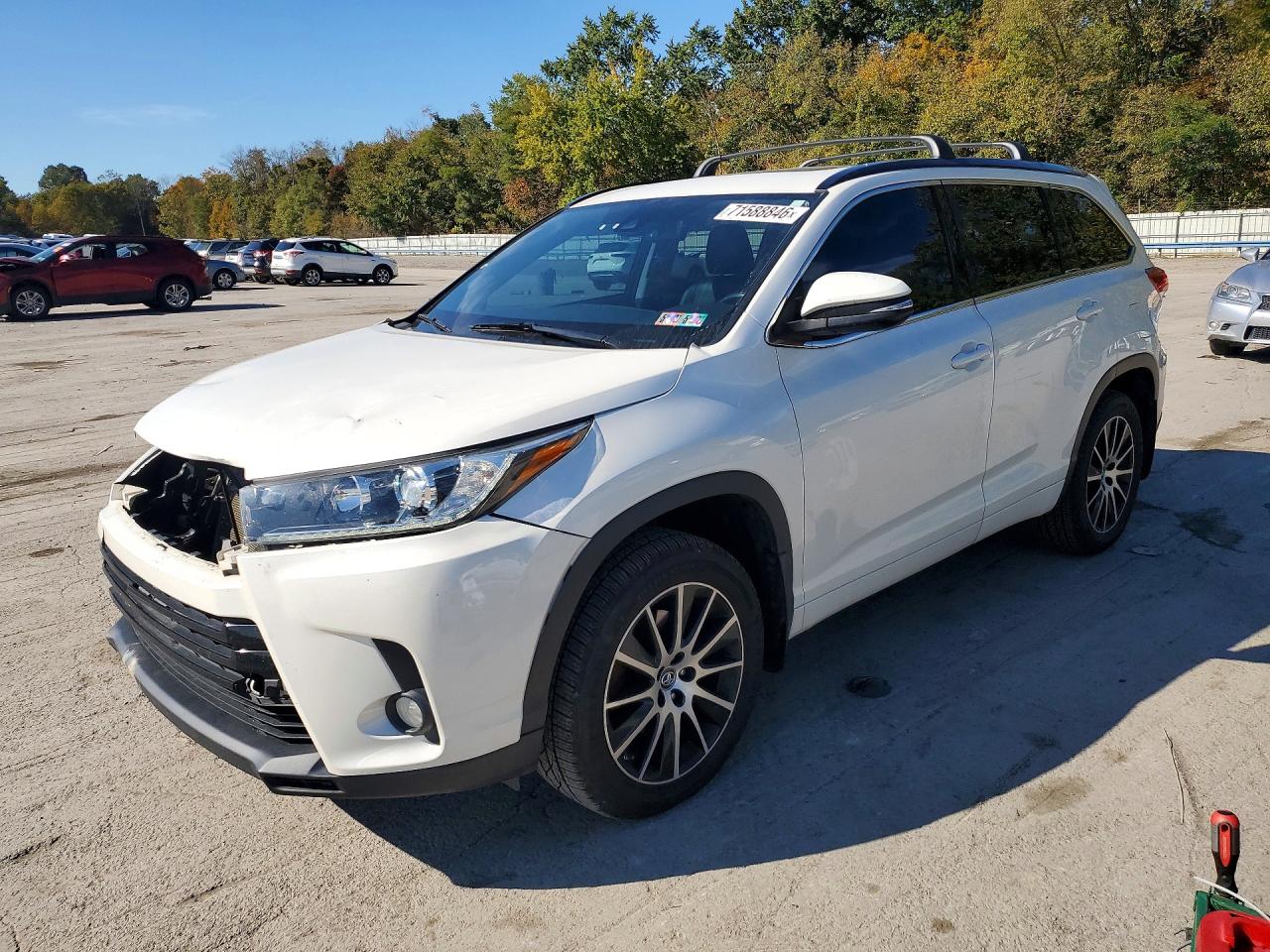 2018 TOYOTA HIGHLANDER SE | 5TDJZRFH3JS817473 | UPCARS