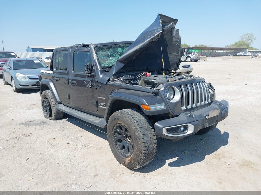 2020 JEEP WRANGLER UNLIMITED SAHARA 4X4 | 1C4HJXEN7LW149603 | UPCARS