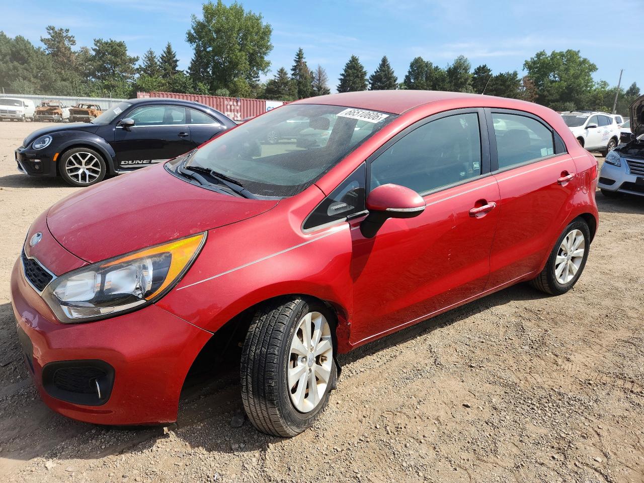 2014 KIA RIO EX | KNADN5A3XE6322574 | UPCARS