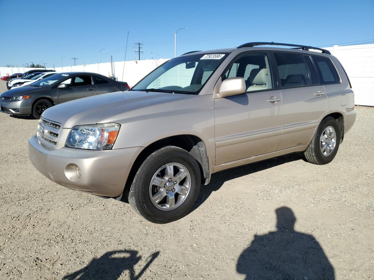 2005 TOYOTA HIGHLANDER BASE | JTEGP21A650058906 | UPCARS