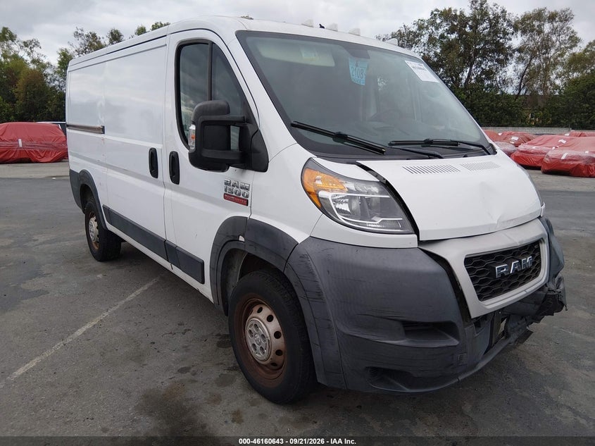 2019 RAM PROMASTER 1500 LOW ROOF 136 WB | 3C6TRVAG2KE532072 | UPCARS