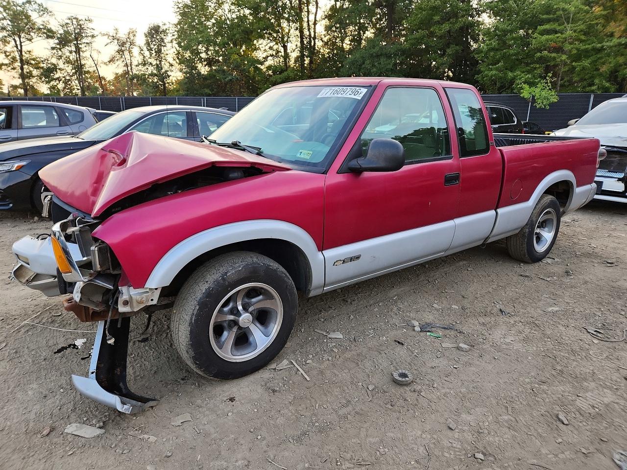 1995 CHEVROLET S10 | 1GCCS19Z4SK125573 | UPCARS