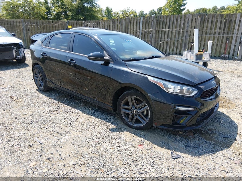 2021 KIA FORTE GT-LINE | 3KPF34AD8ME294173 | UPCARS