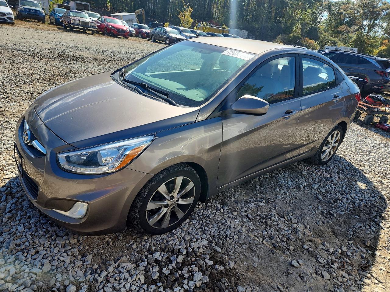 2014 HYUNDAI ACCENT GLS | KMHCU4AE6EU590087 | UPCARS