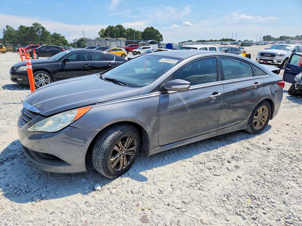 2014 HYUNDAI SONATA GLS | 5NPEB4AC5EH937811 | UPCARS