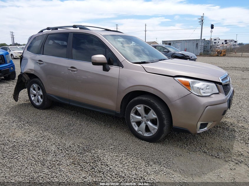2014 SUBARU FORESTER 2.5I LIMITED | JF2SJAHC3EH446793 | UPCARS