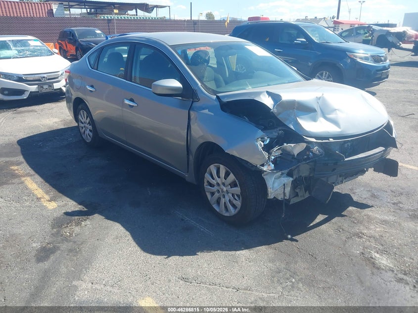 2013 NISSAN SENTRA S | 3N1AB7AP8DL768081 | UPCARS
