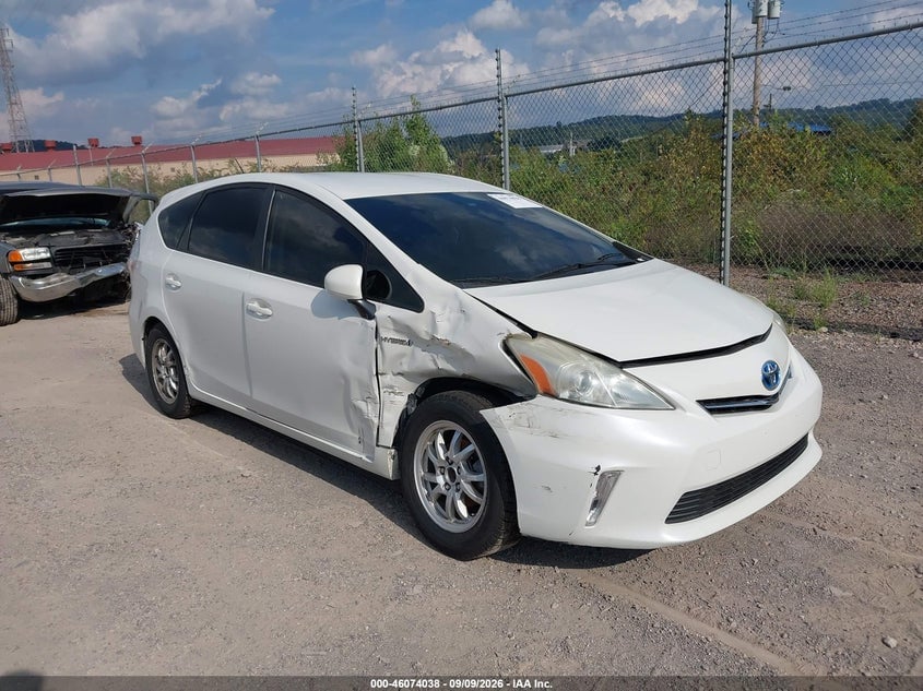 2012 TOYOTA PRIUS V TWO | JTDZN3EU9C3144512 | UPCARS