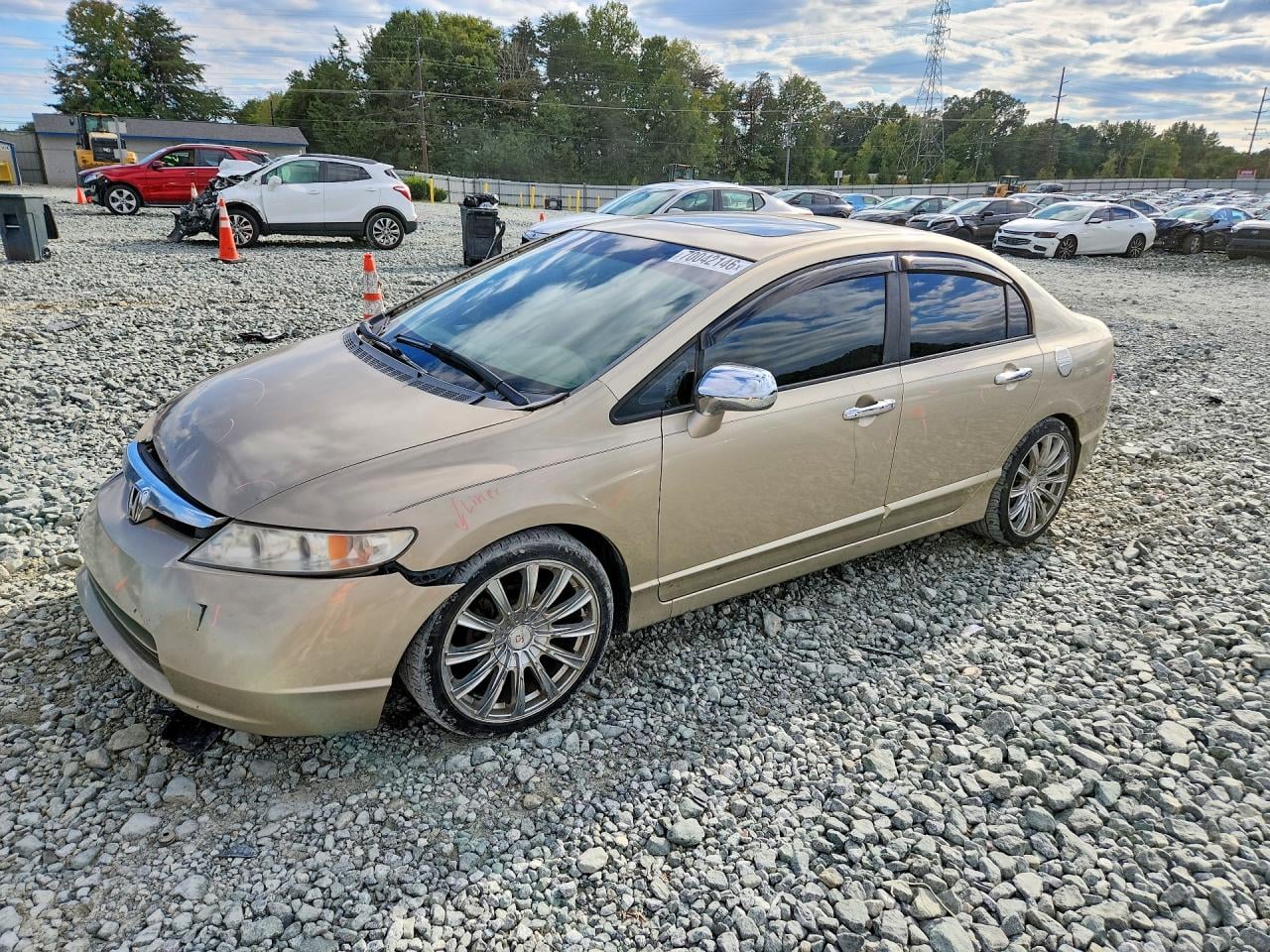 2008 HONDA CIVIC EX | 1HGFA16818L056034 | UPCARS