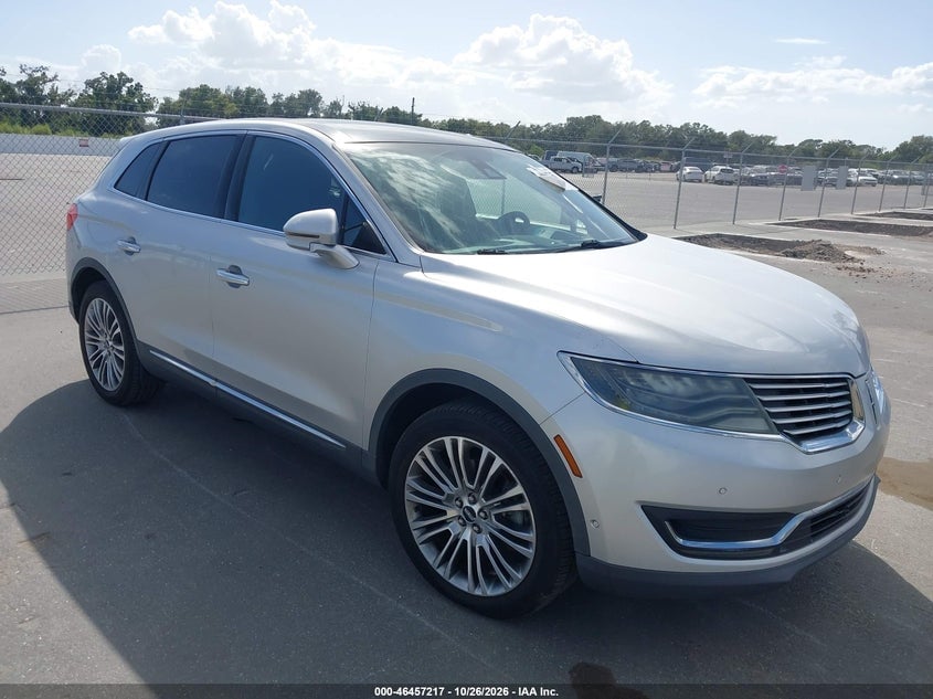 2017 LINCOLN MKX RESERVE | 2LMPJ8LR8HBL22402 | UPCARS
