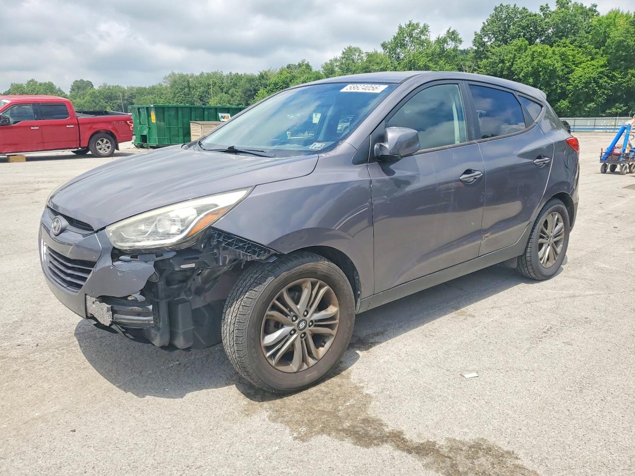 2014 HYUNDAI TUCSON GLS | KM8JTCAF1EU950766 | UPCARS