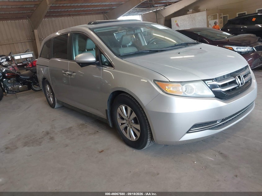 2014 HONDA ODYSSEY EX-L | 5FNRL5H6XEB069808 | UPCARS