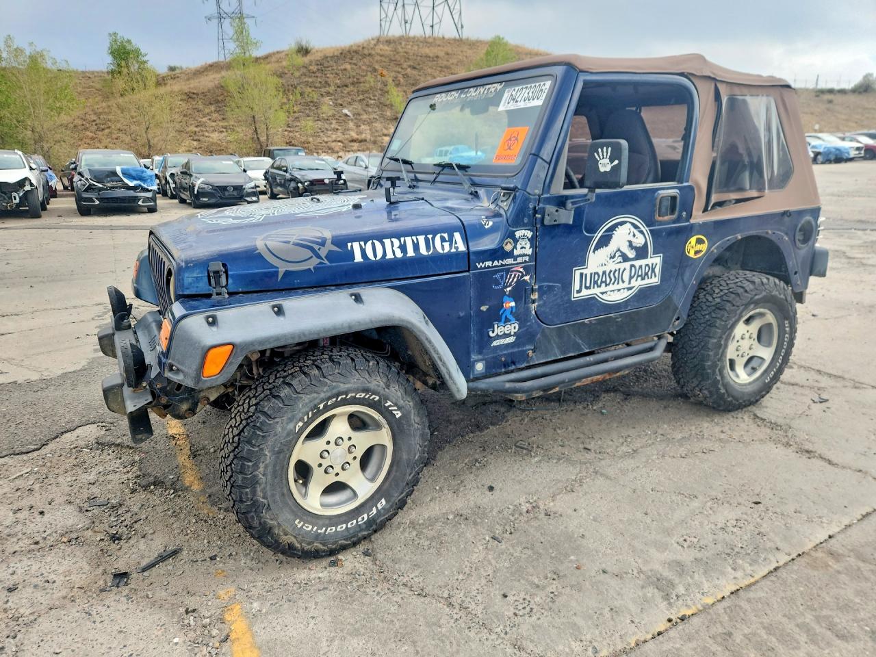 2001 JEEP WRANGLER SE | 1J4FA29P71P340090 | UPCARS