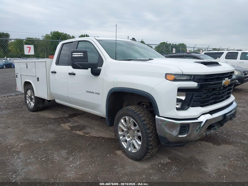 2025 CHEVROLET SILVERADO 3500HD 4WD  LONG BED WORK TRUCK | 1GB5KSEY8SF127576 | UPCARS