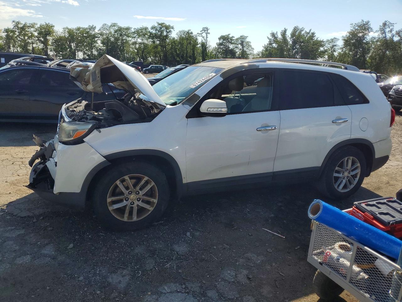 2014 KIA SORENTO LX | 5XYKT4A62EG485530 | UPCARS