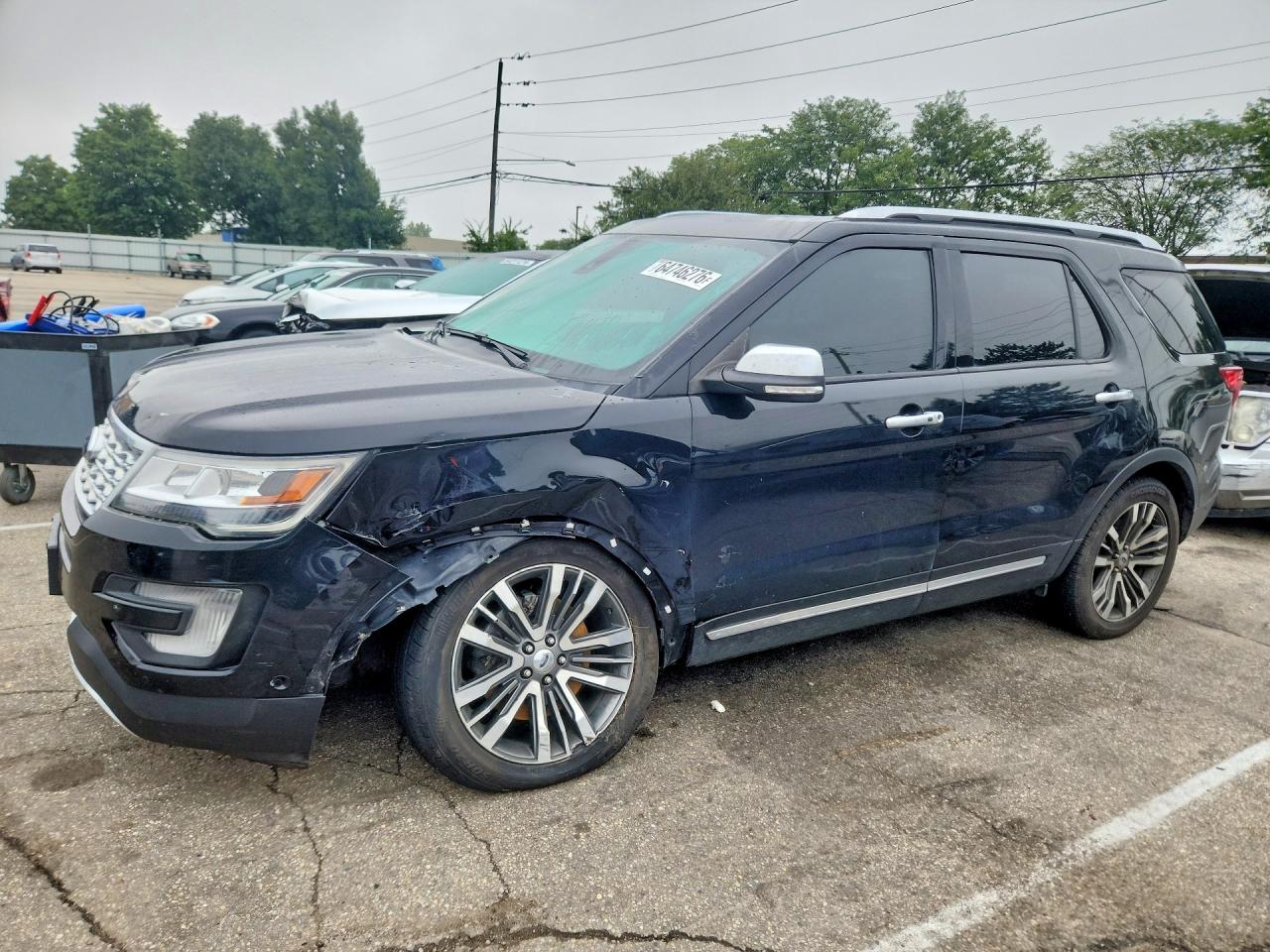 2017 FORD EXPLORER PLATINUM | 1FM5K8HT1HGD83345 | UPCARS