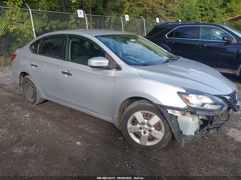 2017 NISSAN SENTRA SV | 3N1AB7AP4HY406466 | UPCARS