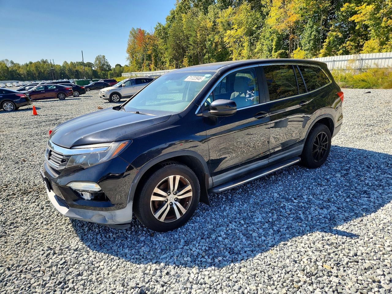 2016 HONDA PILOT EX | 5FNYF6H37GB049405 | UPCARS