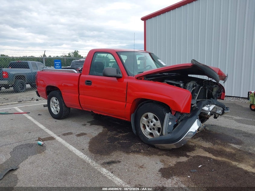 2006 CHEVROLET SILVERADO 1500 WORK TRUCK | 3GCEC14X56G207319 | UPCARS