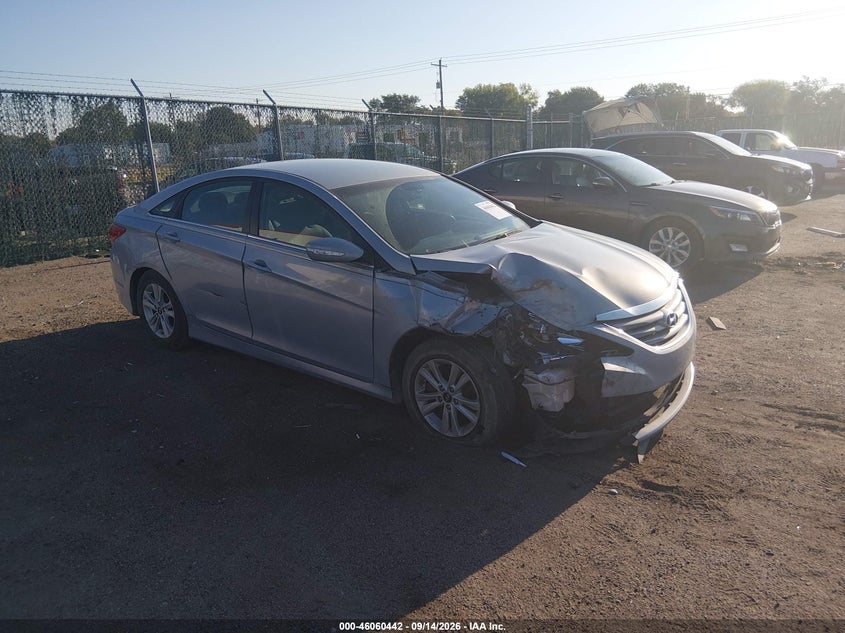 2014 HYUNDAI SONATA GLS | 5NPEB4AC1EH910279 | UPCARS