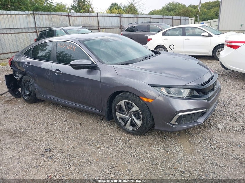 2020 HONDA CIVIC LX | 19XFC2F68LE029296 | UPCARS
