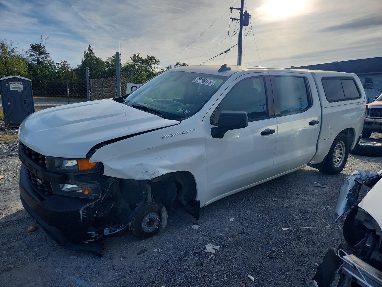 2021 CHEVROLET SILVERADO K1500 | 1GCPYAEH6MZ224001 | UPCARS