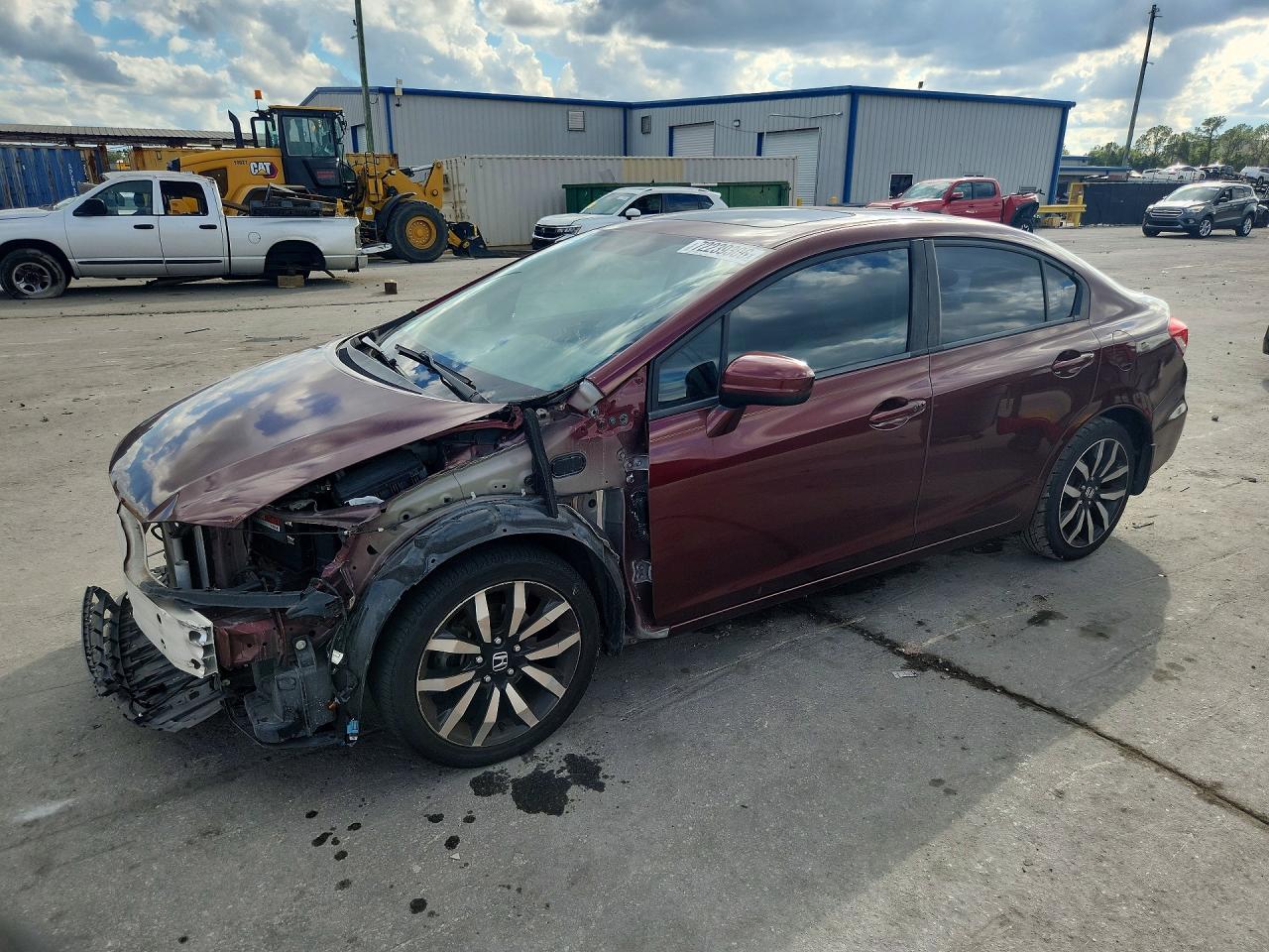 2015 HONDA CIVIC EXL | 19XFB2F95FE044761 | UPCARS