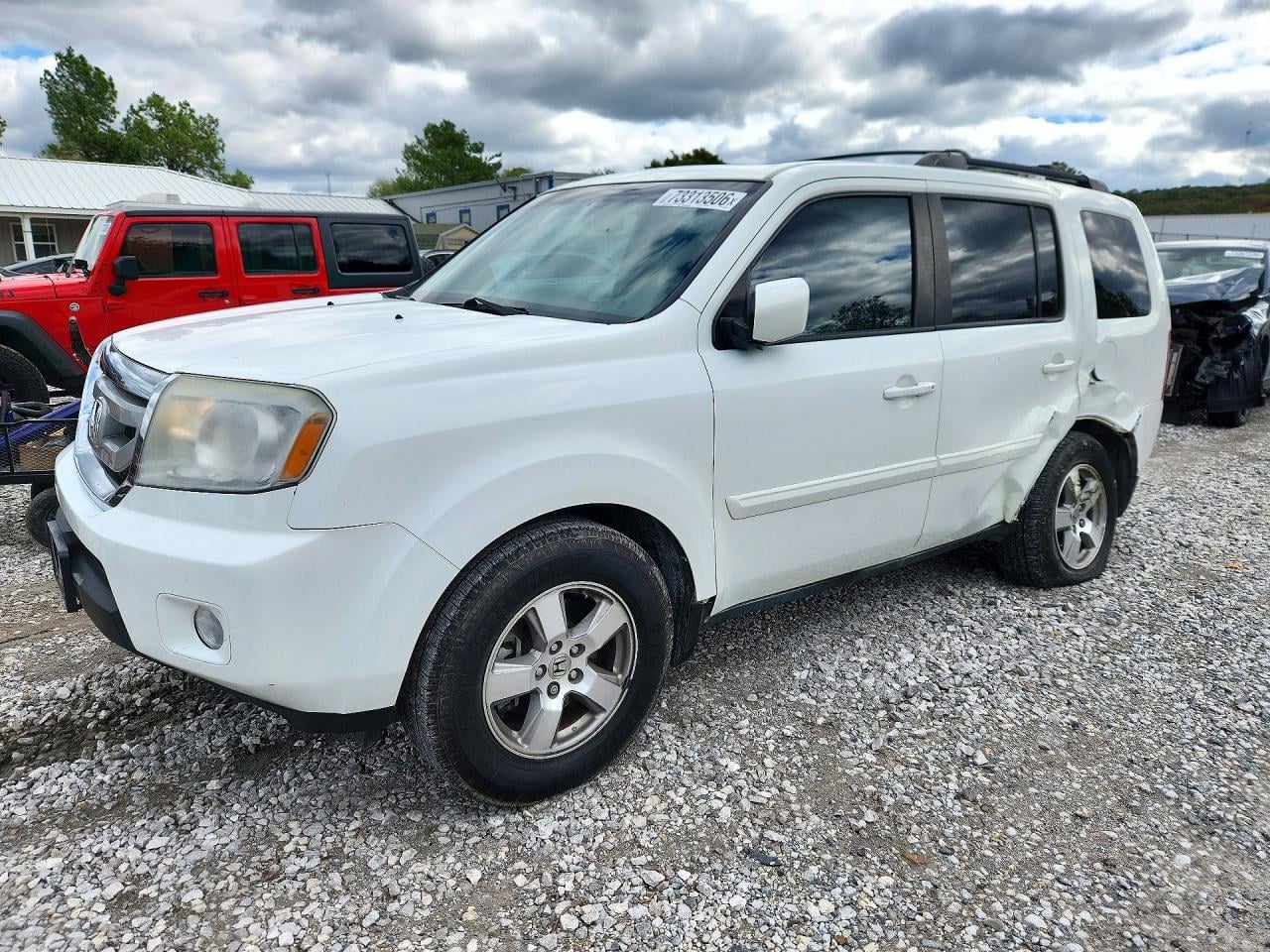 2011 HONDA PILOT EXL | 5FNYF3H66BB053253 | UPCARS