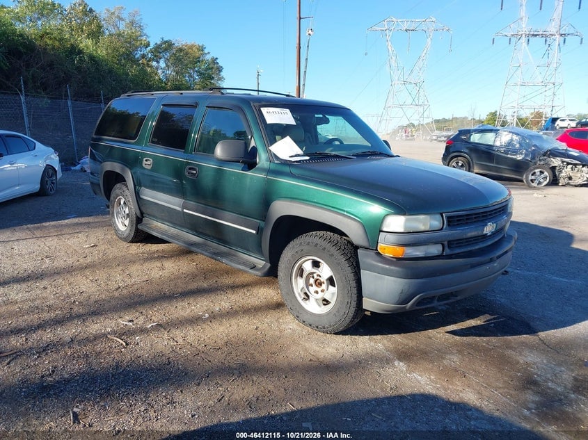 2001 CHEVROLET SUBURBAN 1500 LS | 3GNFK16T71G231493 | UPCARS