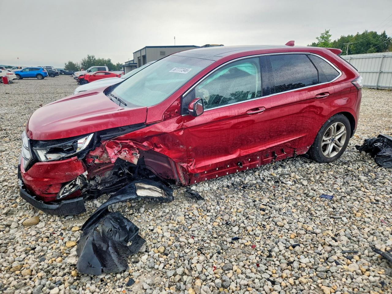 2018 FORD EDGE TITANIUM | 2FMPK4K95JBC22413 | UPCARS