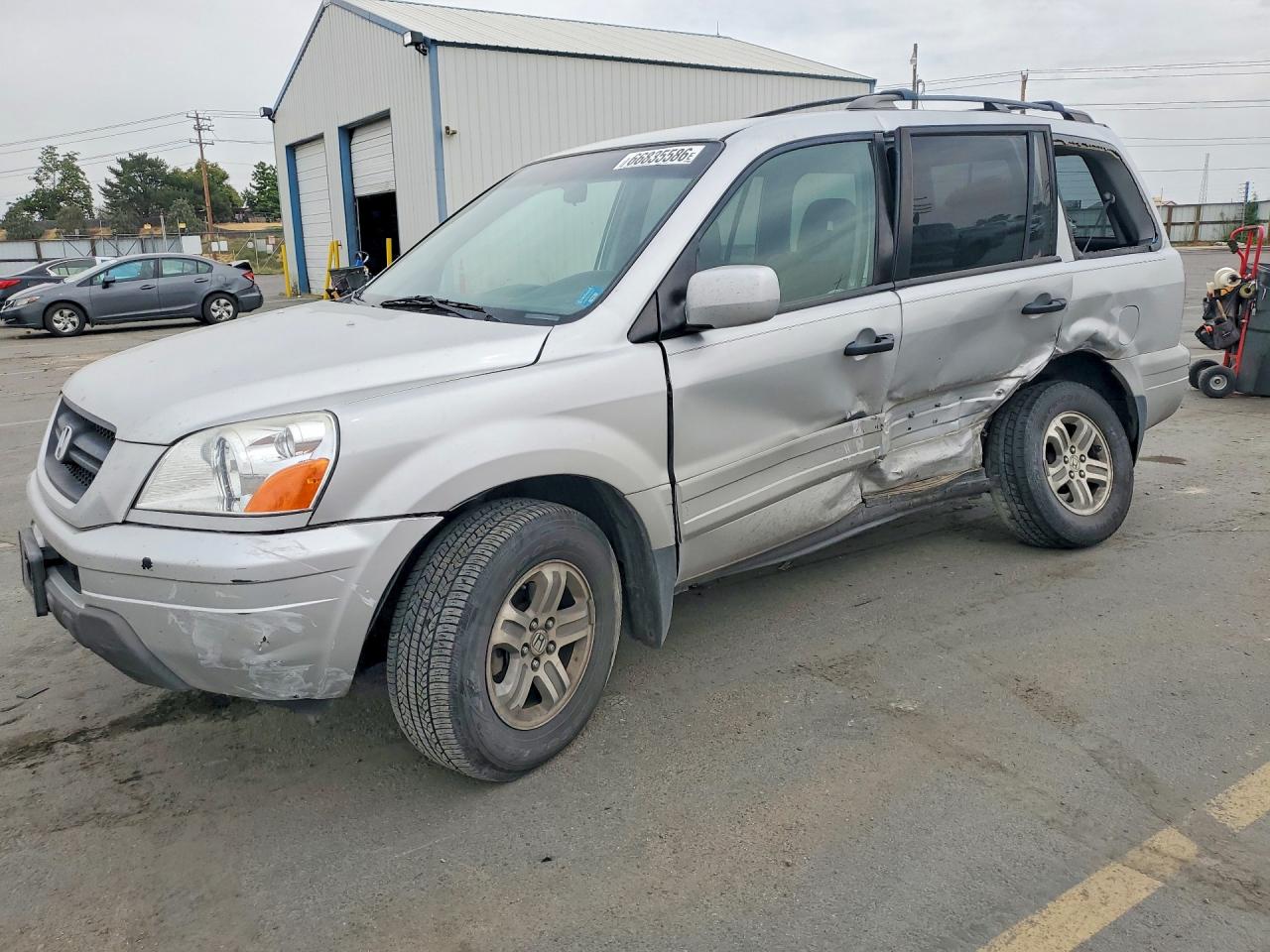 2004 HONDA PILOT EXL | 2HKYF18544H585133 | UPCARS