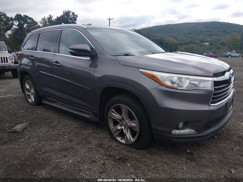 2014 TOYOTA HIGHLANDER LIMITED V6 | 5TDDKRFH7ES015113 | UPCARS