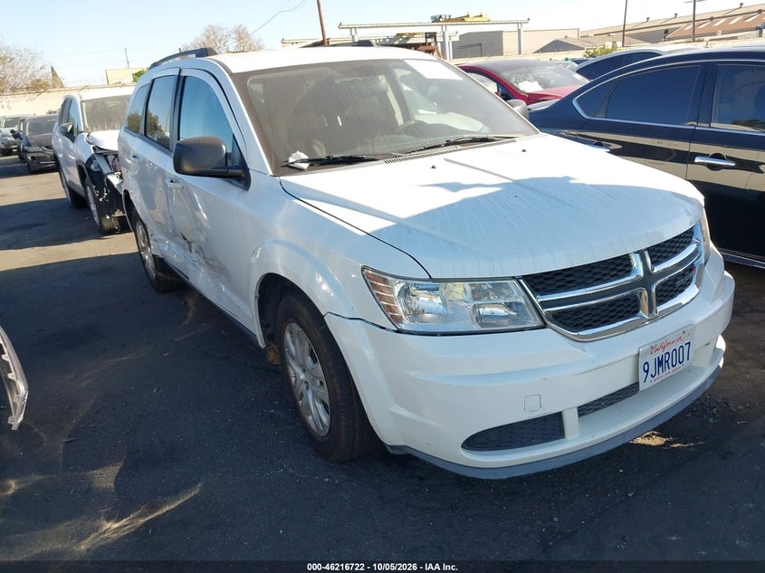 2017 DODGE JOURNEY SE | 3C4PDCAB4HT549882 | UPCARS