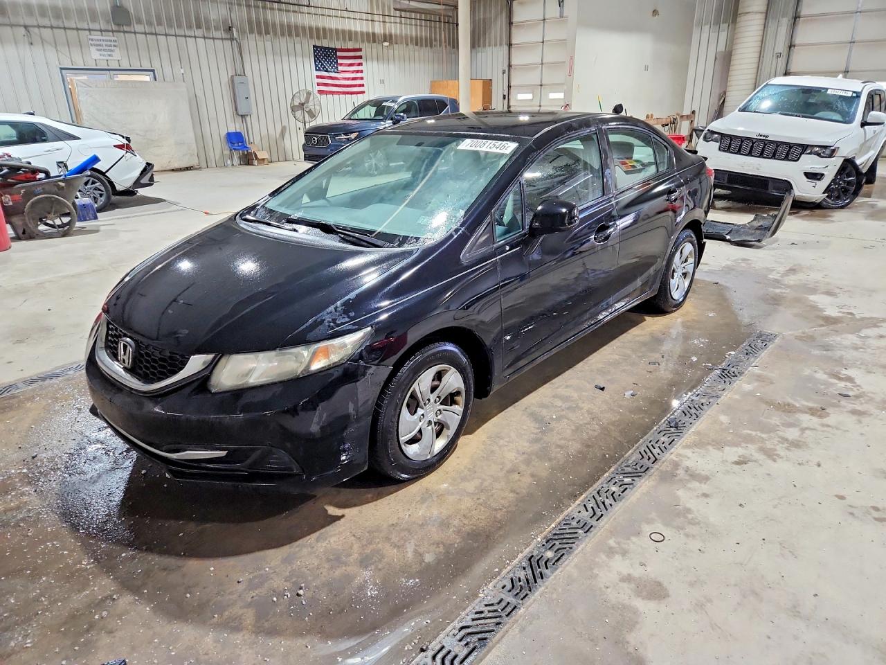 2013 HONDA CIVIC LX | 19XFB2F51DE258866 | UPCARS