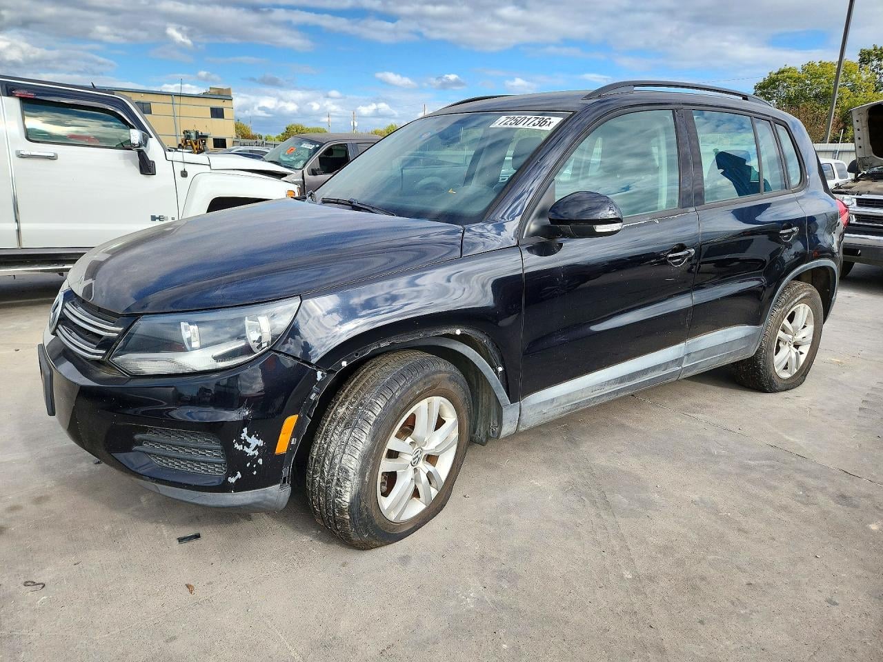 2015 VOLKSWAGEN TIGUAN S | WVGAV7AX6FW556874 | UPCARS