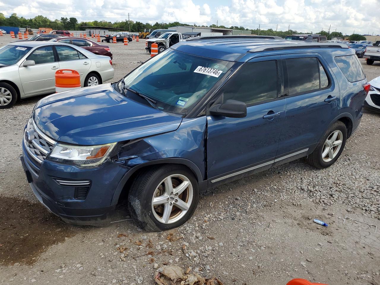 2018 FORD EXPLORER XLT | 1FM5K7D88JGB42299 | UPCARS