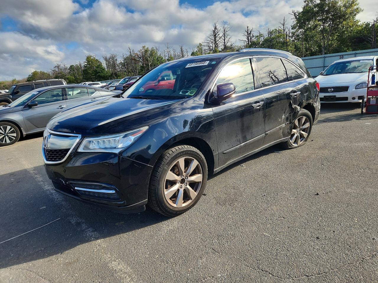 2014 ACURA MDX ADVANCE | 5FRYD4H86EB013108 | UPCARS