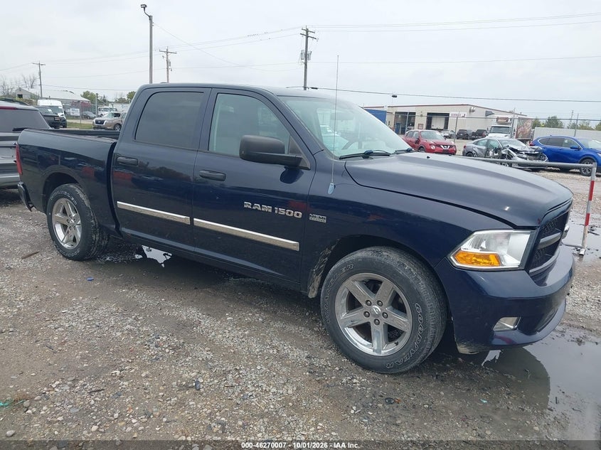2012 RAM 1500 EXPRESS | 1C6RD7KT3CS286325 | UPCARS