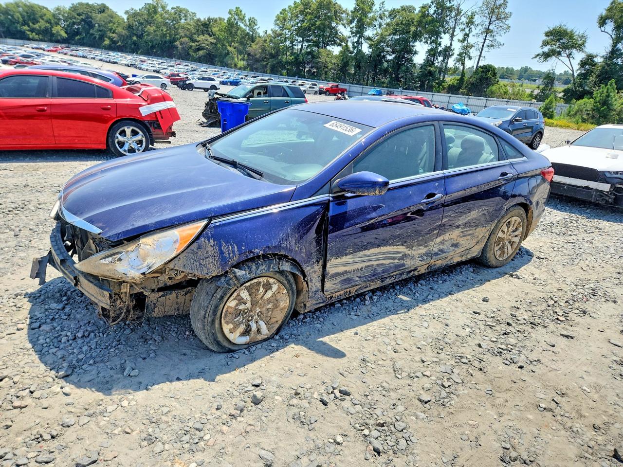 2013 HYUNDAI SONATA GLS | 5NPEB4AC2DH552480 | UPCARS