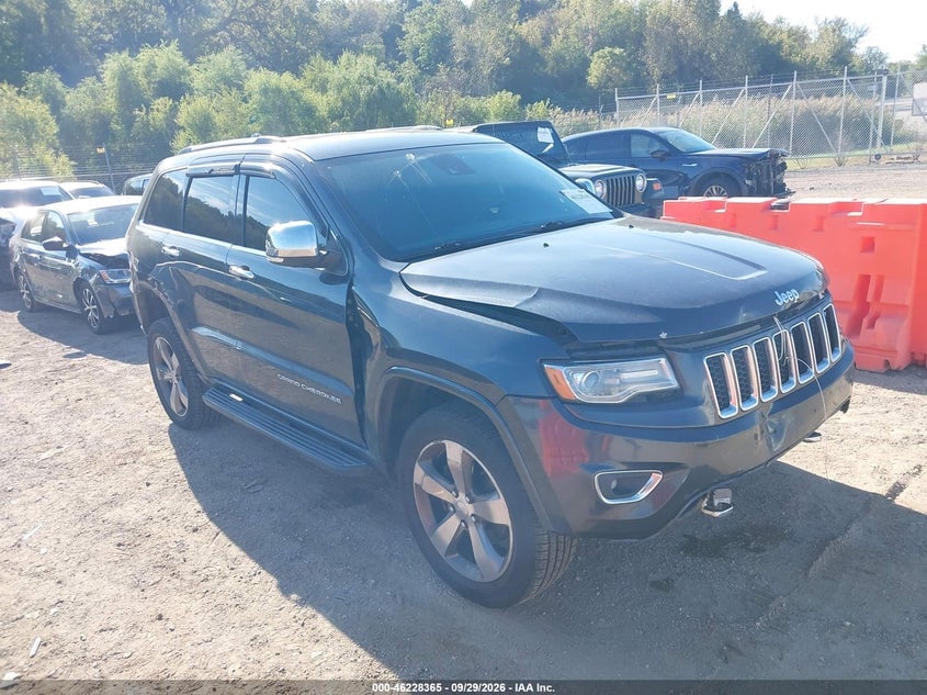 2014 JEEP GRAND CHEROKEE OVERLAND | 1C4RJFCG1EC281005 | UPCARS